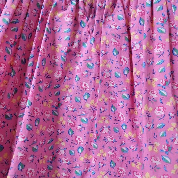 Chaps smocked frock dress with diaper cover chintz pattern NWOT - Picture 5 of 6